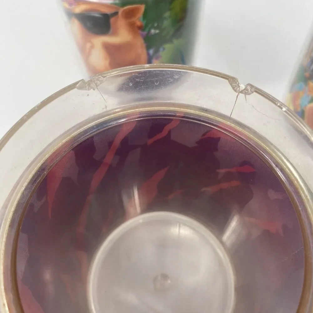 Vintage Joe Camel Joe’s Place Cups Set 4